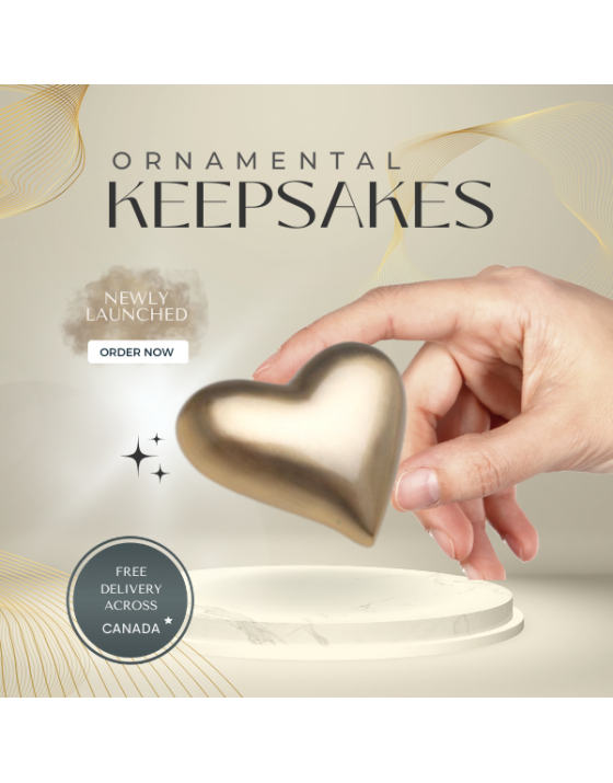 Brushed Gold (Keepsake Heart)